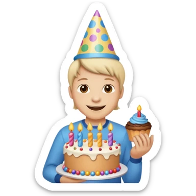 birthday sticker