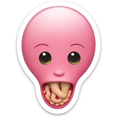 male reproductive systems sticker