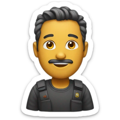 master emoji artist sticker