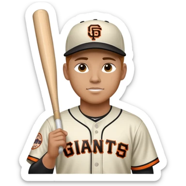 Matt Chapman Giants third baseman  sticker