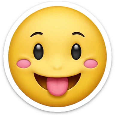 Tongue Out emoji sticker