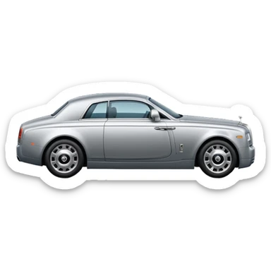 The side of Rolls Royce sticker