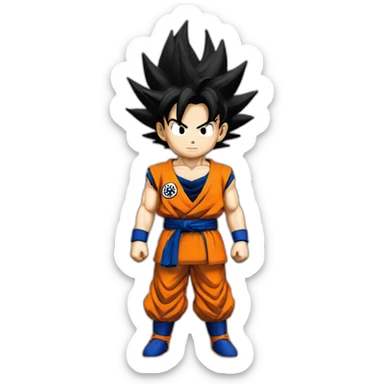 Sangoku ssj1 sticker