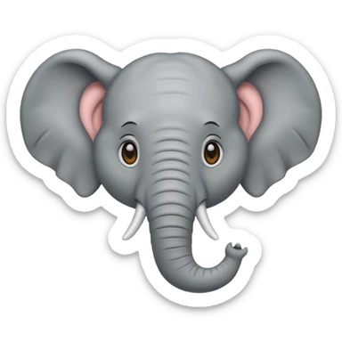 Elephant sticker