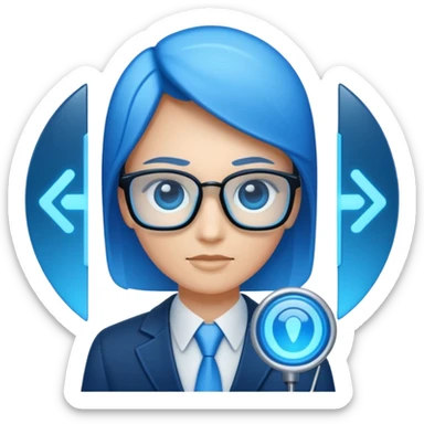 it shall more look like an AI analytics agent are general sticker