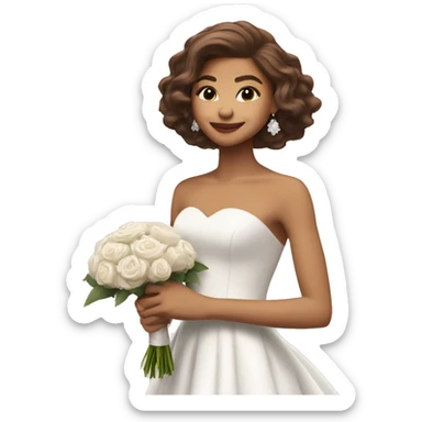 Zendaya in wedding sticker