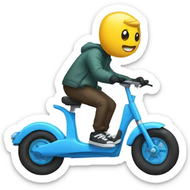 Trottinette freestyle sticker