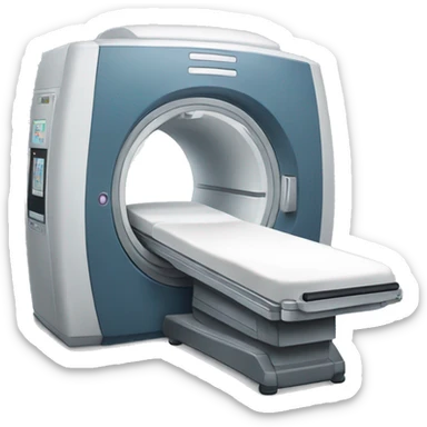 MRI machine sticker