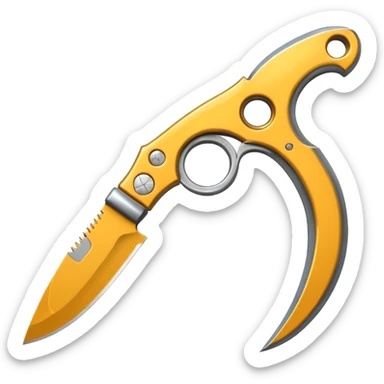 Krambit knife sticker