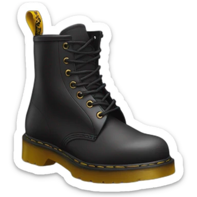doc martens shoes sticker