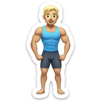 muscle strengthening sticker