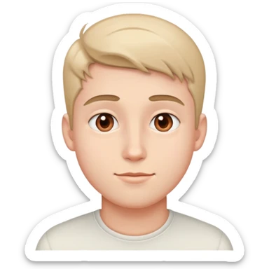 Young man with heart eyes, boyfriend emoji sticker