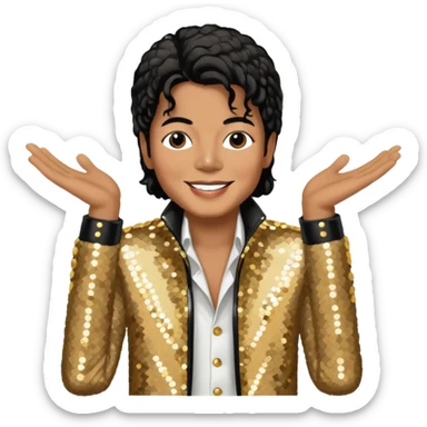 Michael Jackson sticker