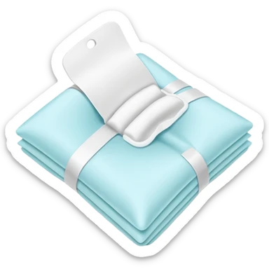 sanitary napkin sticker