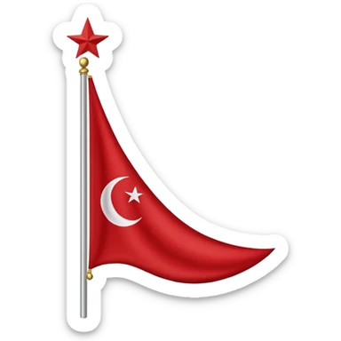 Ottoman Empire The Flag sticker