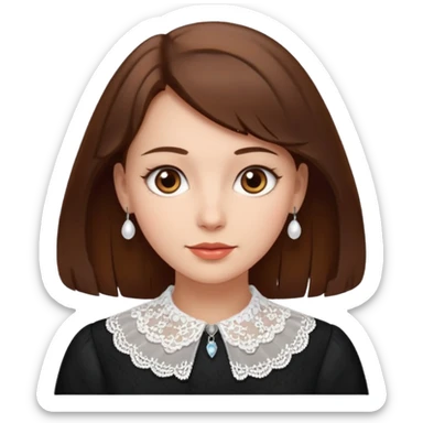 1600's european female sticker