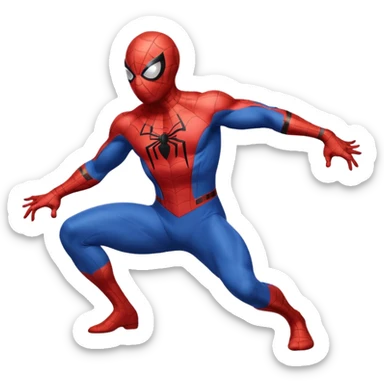 Spiderman twerking sticker