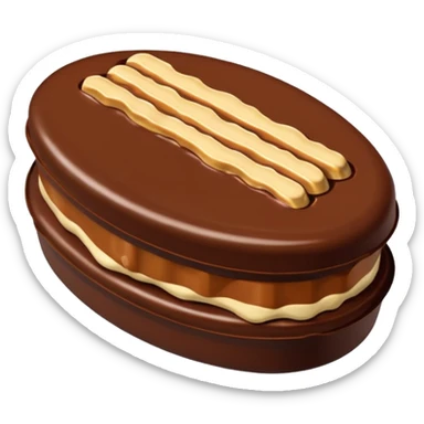 chocotejas ovaladas sticker