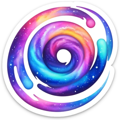 galaxy sticker