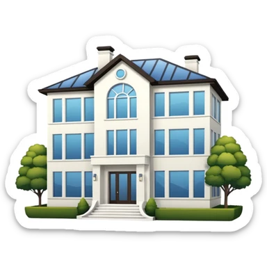 casa lujosa y bonita sticker