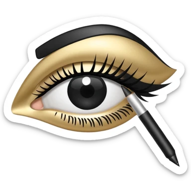 eye liner tool sticker