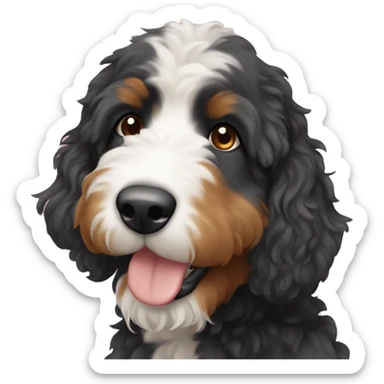 Bernedoodle sticker