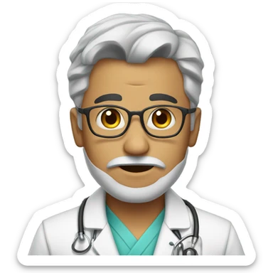 bir doktor bir bilim insan sticker