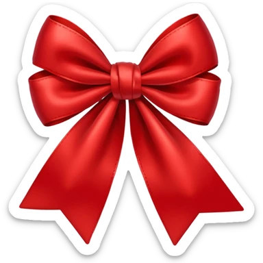 Laço vermelho sticker