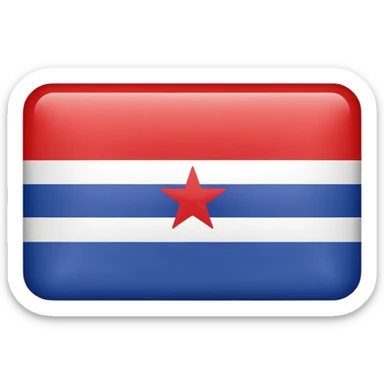 make me a yugoslavin flag the real one sticker