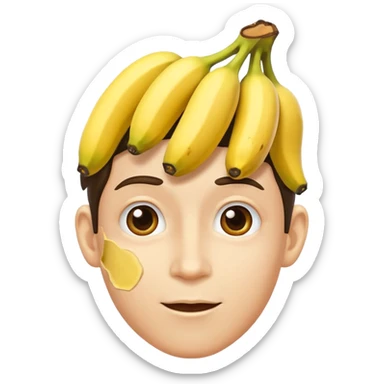 Avion banane sticker