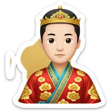 A Chinese princes sticker