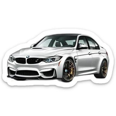 BMW m3 f80 sticker