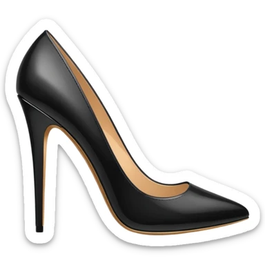 black heels sticker
