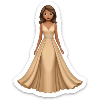 woman gala night actor sticker