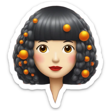 YAYOI kusama sticker