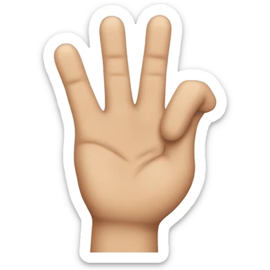 Hand on face smh emoji  sticker