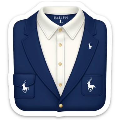 Ralph lauren logo sticker