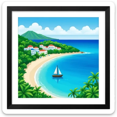 dominican republic sticker