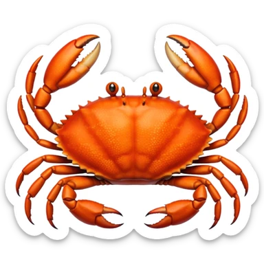 Big butt crab  sticker