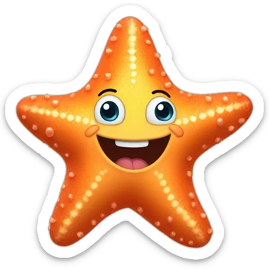 Patrick the starfish from SpongeBob SquarePants sticker