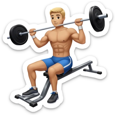 row exercise sticker
