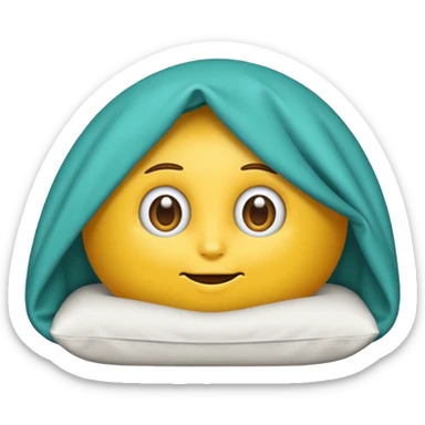 emoji dormindo sticker