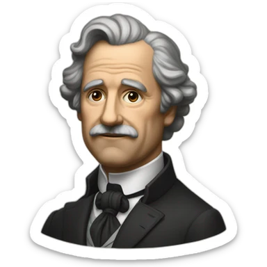 The Politic German Painter that was rejected from the arts academy and ended as a president on the  Imperium sticker