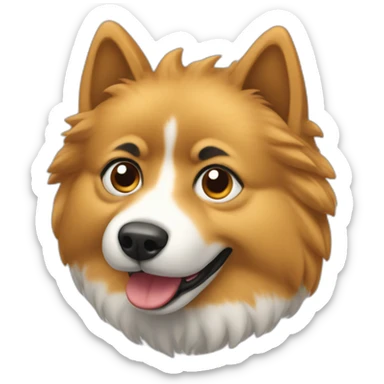 spitz alemao sticker