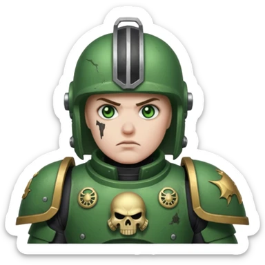 Gren Eye Warhammer 40K sticker