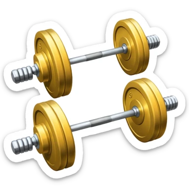 Barbell sticker