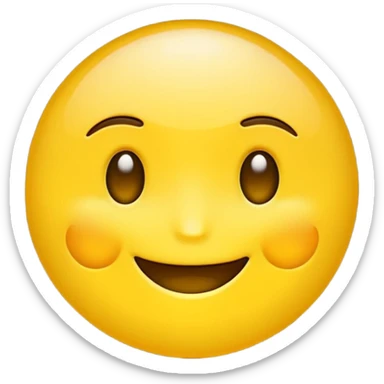 I want to make a emoji only N in glowing a simple design yellow without background sticker