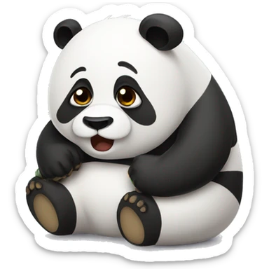 Pity panda  sticker