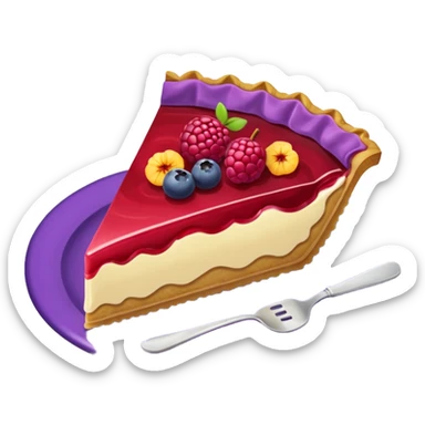 Pie sticker