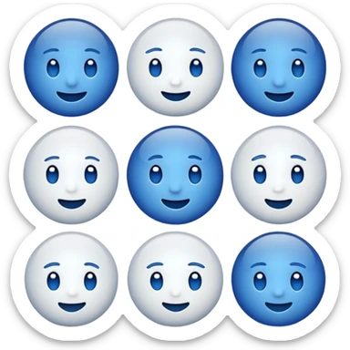 fais moi un emoji iphone CEE, inspire toi du logo des certificats d'économies d'énergie en france sticker